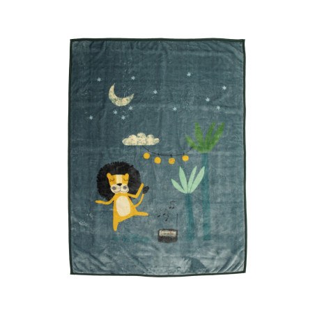 Παιδική Κουβέρτα Nef-Nef Wild Dance Stone Blue 160x220