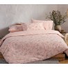 Σετ Σεντόνια Μονά με Λάστιχο 3 Τεμαχίων Nef-Nef Carena Pink 100x200+35
