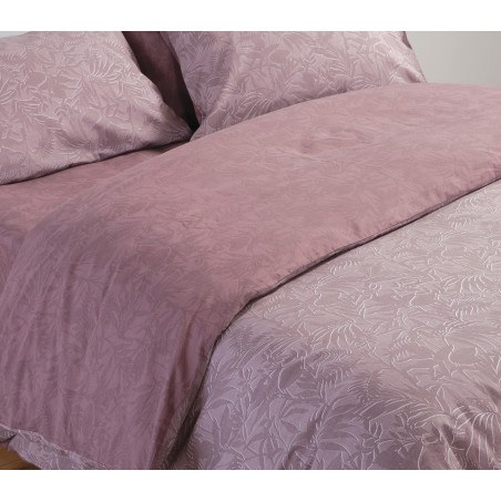 Σετ Σεντόνια Μονά με Λάστιχο 3 Τεμαχίων Nef-Nef Dazier Mauve 100x200+35