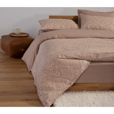 Σετ Σεντόνια Διπλά 4 Τεμαχίων Nef-Nef Orion Beige 200x270