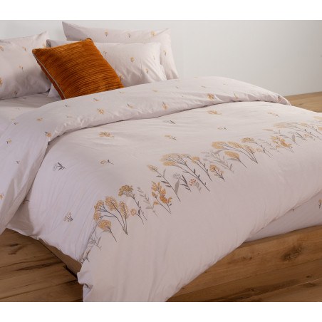 Σετ Σεντόνια King Size με Λάστιχο 4 Τεμαχίων Nef-Nef Fragesca Ecru 180x200+35