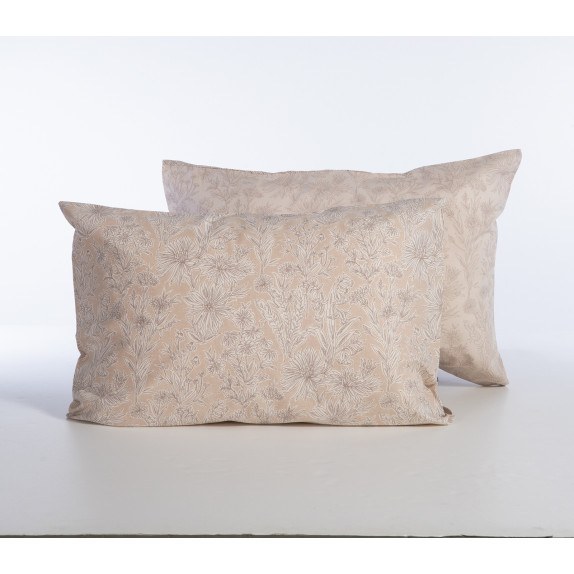 Μαξιλαροθήκη Nef-Nef Lucil Beige 52x72