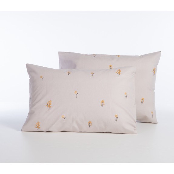 Μαξιλαροθήκη Nef-Nef Fragesca Grey 52x72