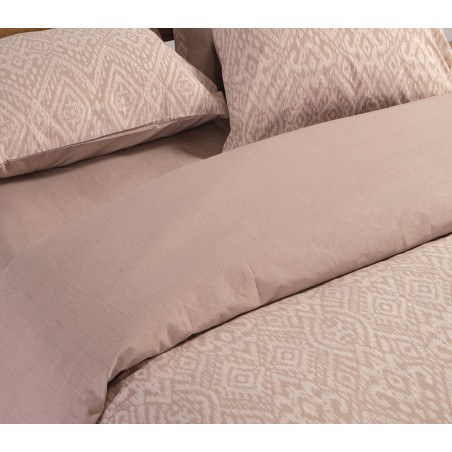 Σετ Παπλωματοθήκη Μονή 2 Τεμαχίων Nef-Nef Orion Beige 170x240