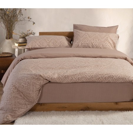 Σετ Παπλωματοθήκη Μονή 2 Τεμαχίων Nef-Nef Orion Grey 170x240