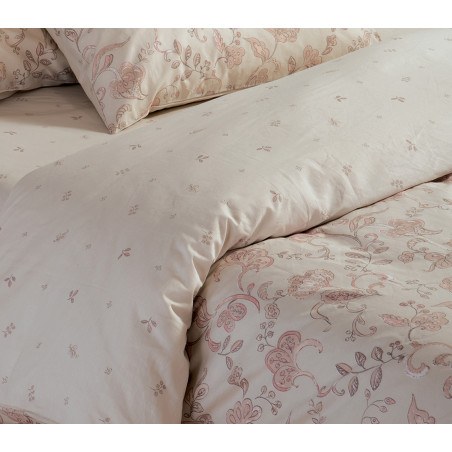 Σετ Παπλωματοθήκη Μονή 2 Τεμαχίων Nef-Nef Carena Pink 170x240