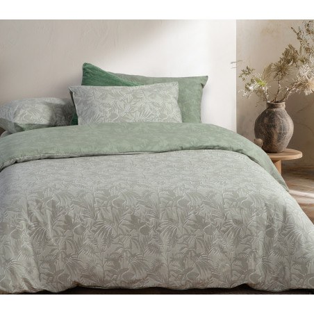 Σετ Παπλωματοθήκη Μονή 2 Τεμαχίων Nef-Nef Dazier Green 170x240