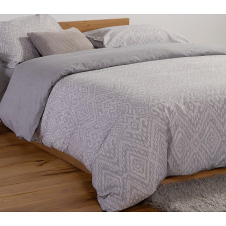 Σετ Παπλωματοθήκη Υπέρδιπλη 3 Τεμαχίων Nef-Nef Orion Beige 240x230