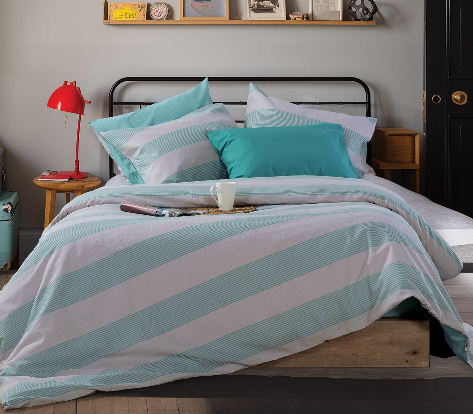 Σετ Παπλωματοθήκη Υπέρδιπλη 3 Τεμαχίων Nef-Nef Casual S