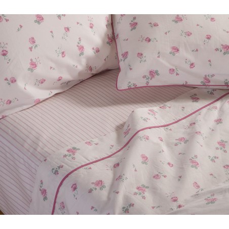 Σετ Σεντόνια King Size 4 Τεμαχίων Nef-Nef Loraley Pink 280x270