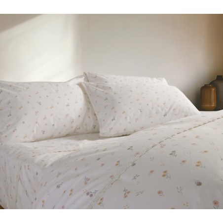 Σετ Σεντόνια Υπέρδιπλα 4 Τεμαχίων Nef-Nef Signity White 240x270