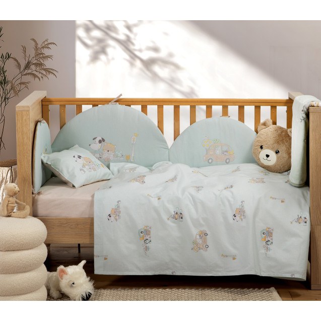 Σετ Σεντόνια Κούνιας 3 Τεμαχίων Nef-Nef Life In...