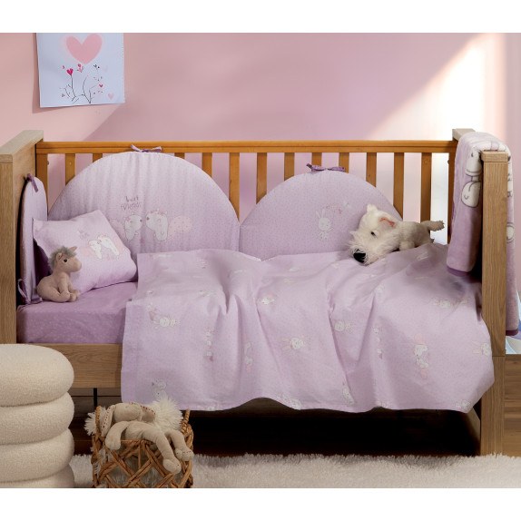 Σετ Σεντόνια Κούνιας 3 Τεμαχίων Nef-Nef Best Friends...