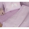 Σετ Σεντόνια Κούνιας 3 Τεμαχίων Nef-Nef Best Friends Lilac 120x170
