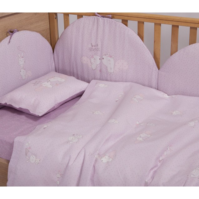 Σετ Σεντόνια Κούνιας 3 Τεμαχίων Nef-Nef Best...