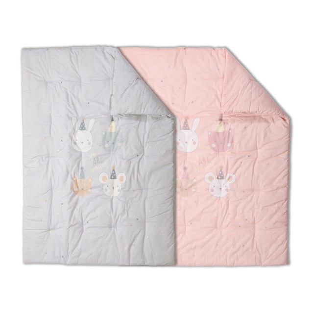 Βρεφικό Πάπλωμα Nef-Nef Special Party Pink 110x140