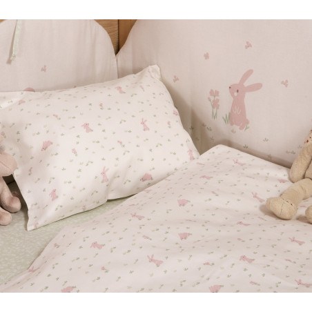 Πάντα Κούνιας Nef-Nef Country Bunny Ecru/Mint 60+67+60x40
