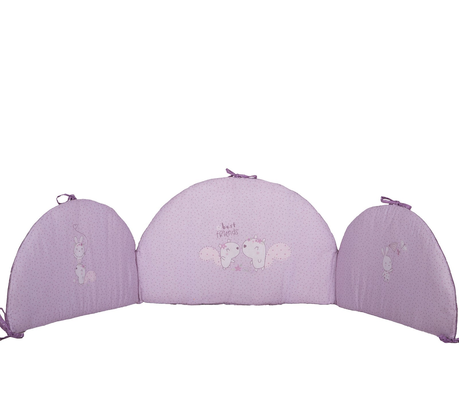 Nef - Nef Πάντα Κούνιας Nef-Nef Best Friends Lilac 60+67+60x40