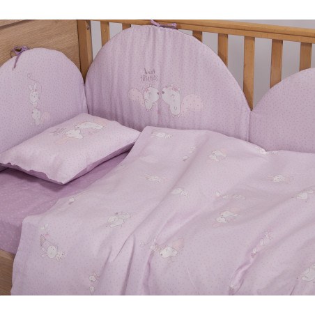 Πάντα Κούνιας Nef-Nef Best Friends Lilac 60+67+60x40