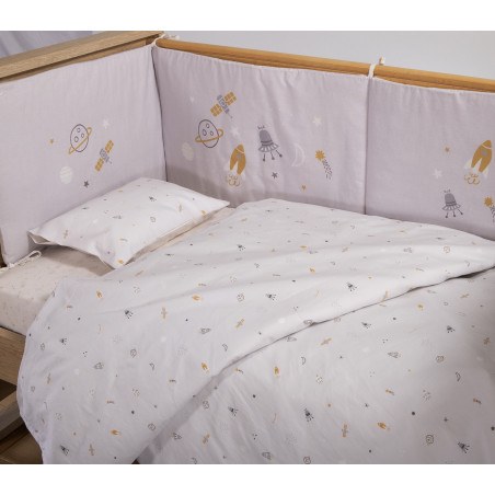 Πάντα Κούνιας Nef-Nef My Universe Grey 60+67+60x40