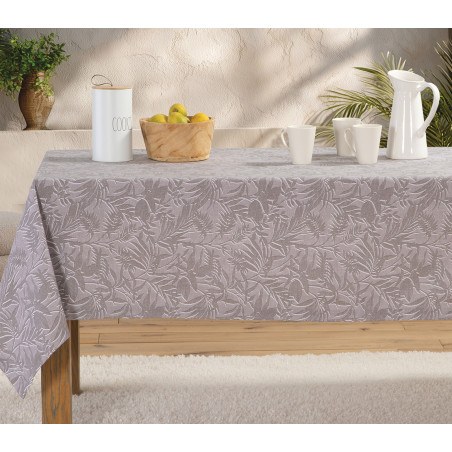 Τραπεζομάντηλο Αλέκιαστο Nef-Nef Dazier Grey 140x140