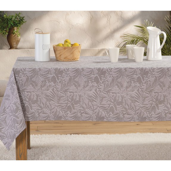 Τραπεζομάντηλο Αλέκιαστο Nef-Nef Dazier Grey 140x240