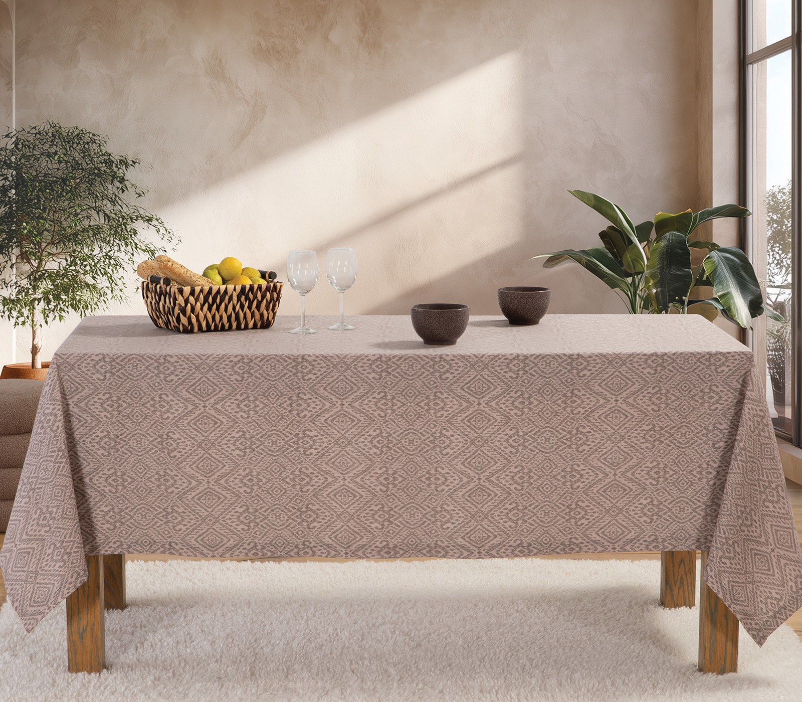 Τραπεζομάντηλο Nef-Nef Orion Grey 140x240