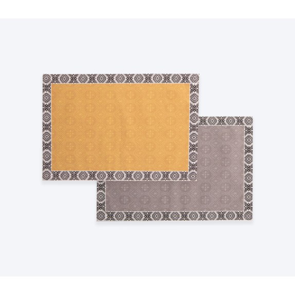 Σουπλά Nef-Nef Jeneria Mustard/Grey 33x48