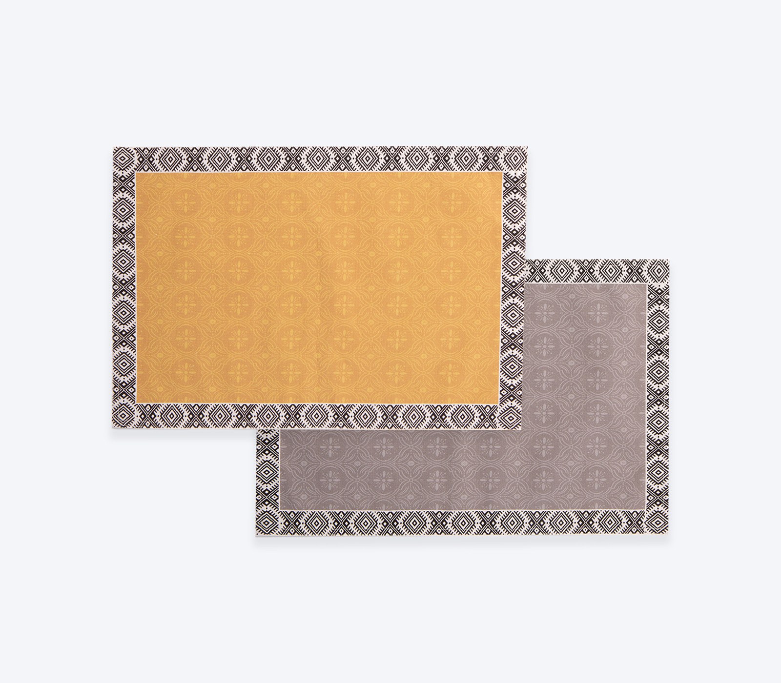 Nef - Nef Σουπλά Nef-Nef Jeneria Mustard/Grey 33x48