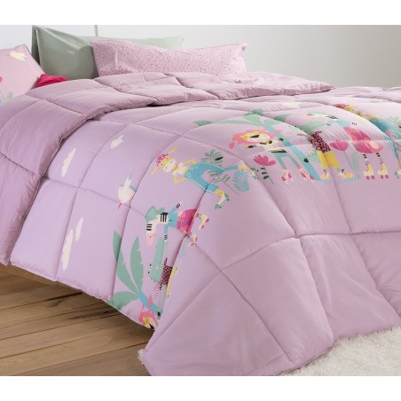 Παιδικό Πάπλωμα Μονό Nef-Nef Roller Friends Lilac 160x220