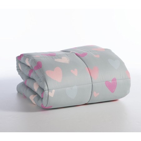 Παιδικό Πάπλωμα Μονό Nef-Nef Hearts Attack Pink 160x220