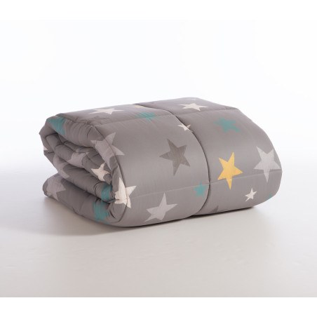 Παιδικό Πάπλωμα Μονό Nef-Nef Stars Above Silver 160x220