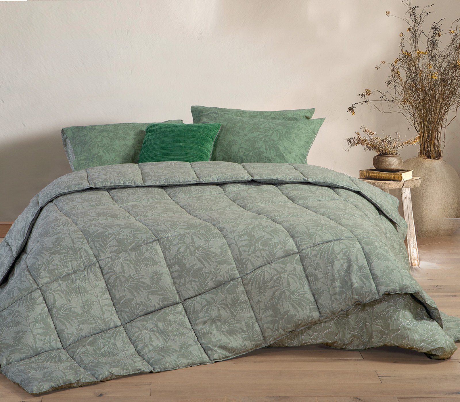 Πάπλωμα Υπέρδιπλο Nef-Nef Dazier Green 240x220