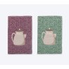 Ποτηρόπανο Βελουτέ Nef-Nef My Teapot Green 40x60