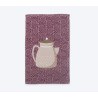 Ποτηρόπανο Βελουτέ Nef-Nef My Teapot Mauve 40x60