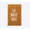 Ποτηρόπανο Βελουτέ Nef-Nef La Dolce Vita Mustard 40x60