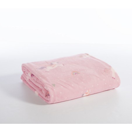 Παιδική Κουβέρτα Nef-Nef Unicorns Style Lilac 160x220