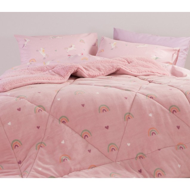 Παιδικό Κουβερτοπάπλωμα Μονό Nef-Nef Unicorns...