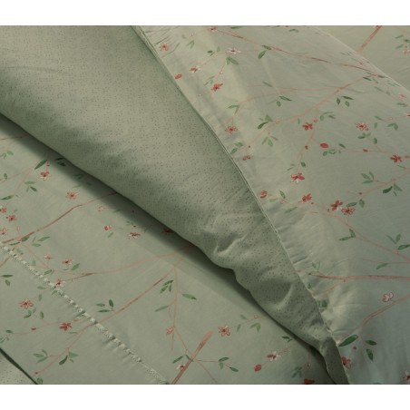 Σετ Παπλωματοθήκη Υπέρδιπλη 3 Τεμαχίων Nef-Nef Kiara 26 Mint 240x230