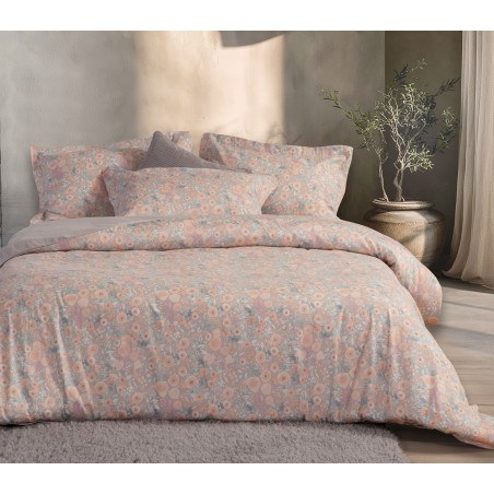 Σετ Σεντόνια Υπέρδιπλα 4 Τεμαχίων Nef-Nef Alystran Grey 240x270