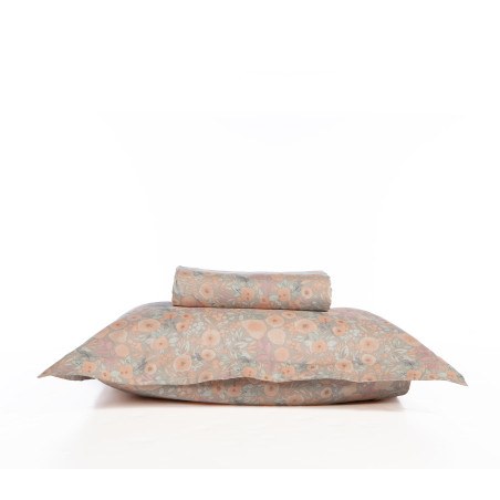 Σετ Παπλωματοθήκη Υπέρδιπλη 3 Τεμαχίων Nef-Nef Alystran Grey 240x230