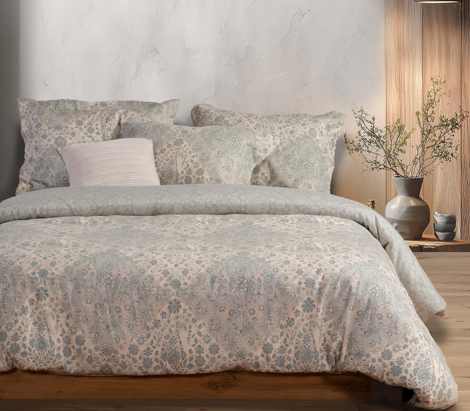 Σετ Σεντόνια Υπέρδιπλα 4 Τεμαχίων Nef-Nef Demand Lilac 