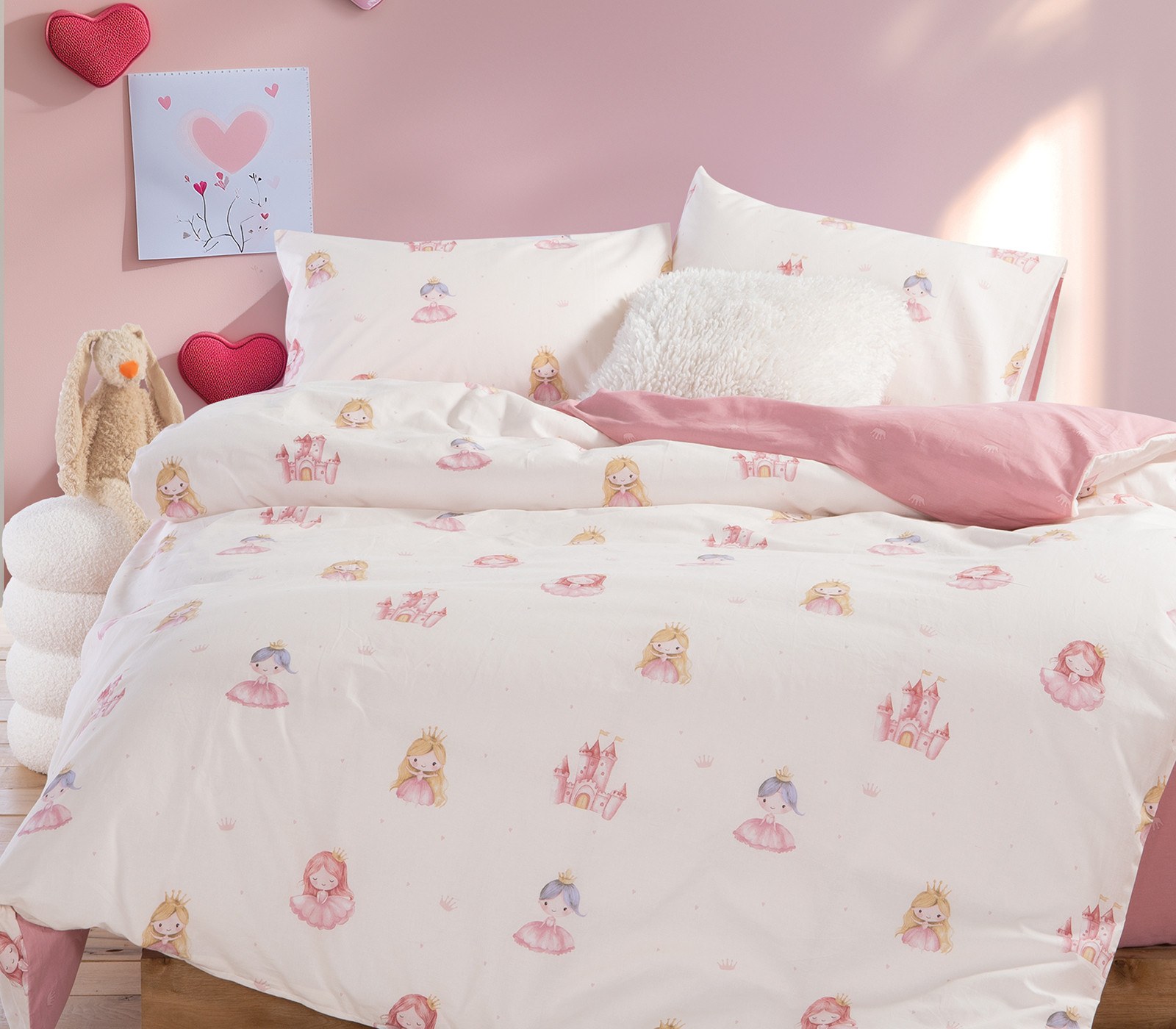 Nef - Nef - ΣΗΜΑΝΤΙΚΟ: Σε περίπτωση διαφοράς τιμής από το κατάστημα ισχύει παντα και μόνο η τιμή του καταστήματος Σετ Παιδικά Σεντόνια Μονά 3 Τεμαχίων Nef-Nef Our Prince