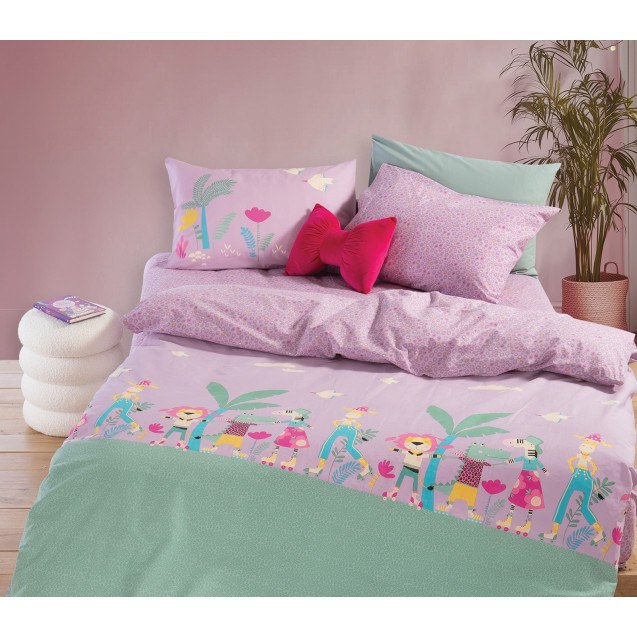 Σετ Παιδικά Σεντόνια Μονά 3 Τεμαχίων Nef-Nef...