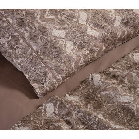 Σετ Σεντόνια Υπέρδιπλα 4 Τεμαχίων Nef-Nef Viper Beige 240x270