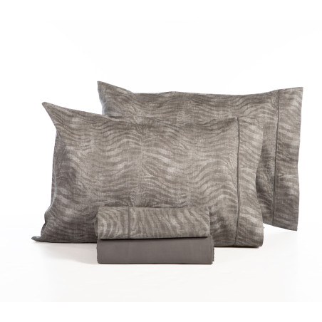 Σετ Σεντόνια King Size 4 Τεμαχίων Nef-Nef Zesten Grey 270x280