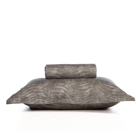 Σετ Παπλωματοθήκη Υπέρδιπλη 3 Τεμαχίων Nef-Nef Zesten Grey 240x230