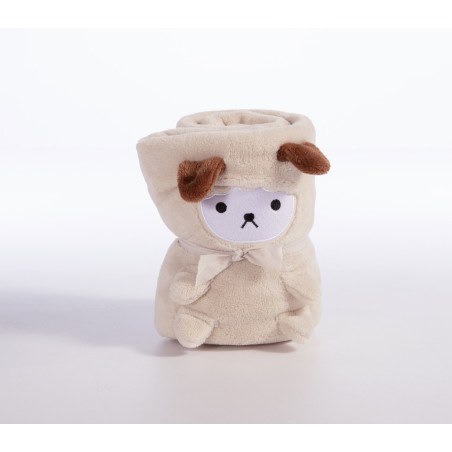 Βρεφική Κουβέρτα Fleece Αγκαλιάς Nef-Nef Lovely Sheep Ecru 80x110