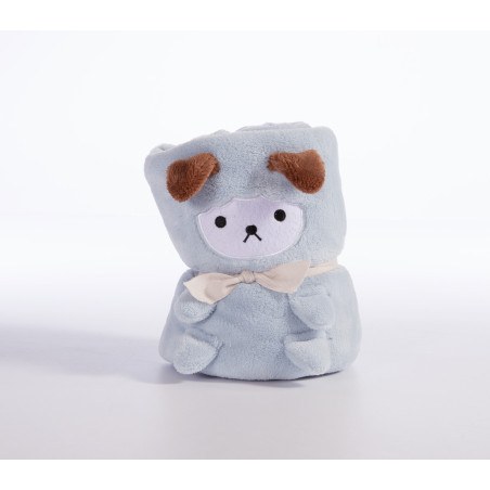Βρεφική Κουβέρτα Fleece Αγκαλιάς Nef-Nef Lovely Sheep Ecru 80x110