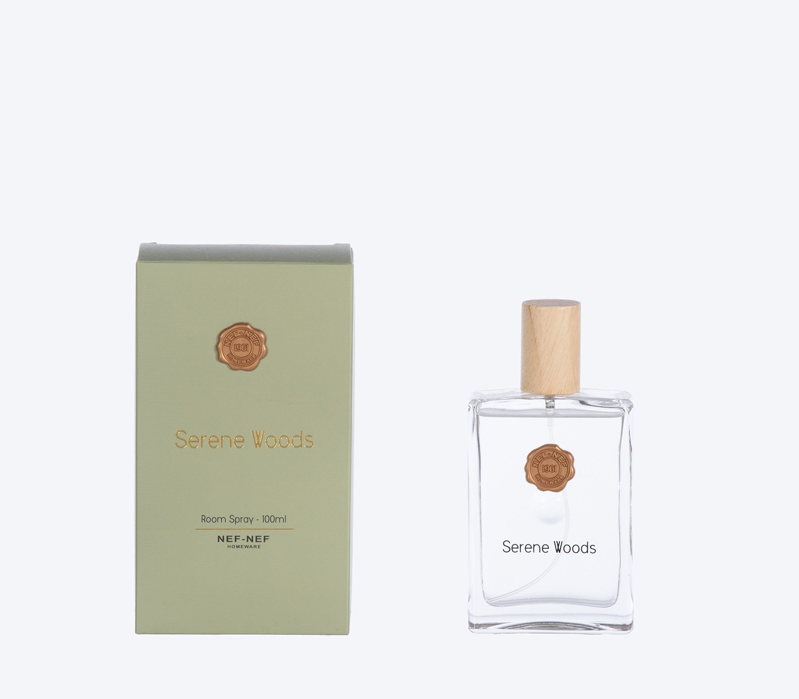 Αρωματικό Σπρέι Χώρου Nef-Nef Serene Wood Green 100ml